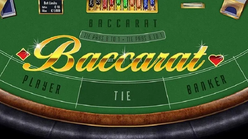 Baccarat là một trò chơi đánh bài nổi tiếng